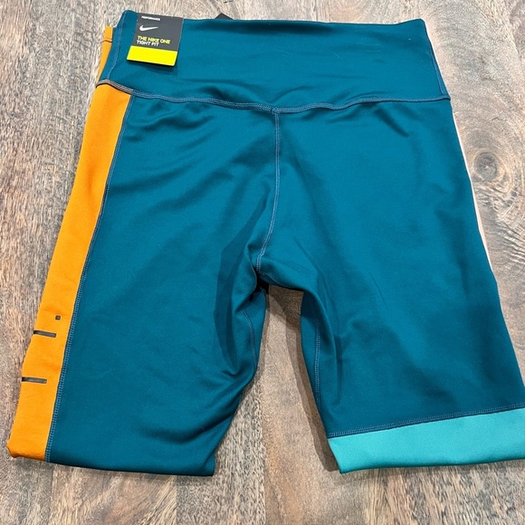 Womens Nike Nike NWT 7/8 Color Block Tights Size medium Mid Rise Dri Fit - Picture 6 of 8